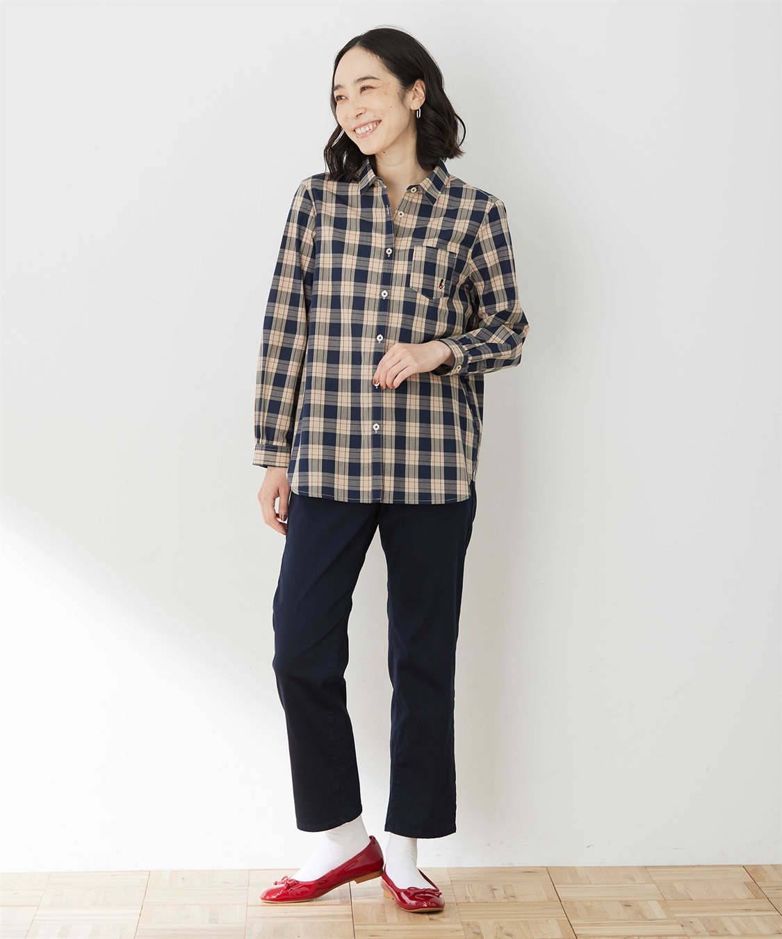 DECOY ストレッチストレートパンツ_sub_7