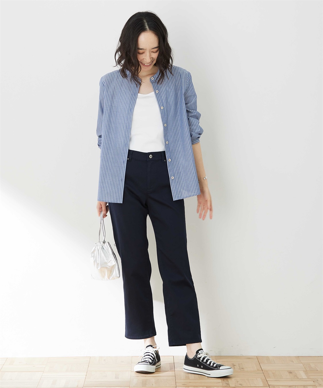 DECOY ストレッチストレートパンツ_sub_12