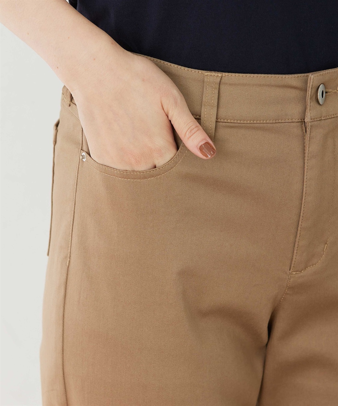 DECOY ストレッチストレートパンツ_sub_16