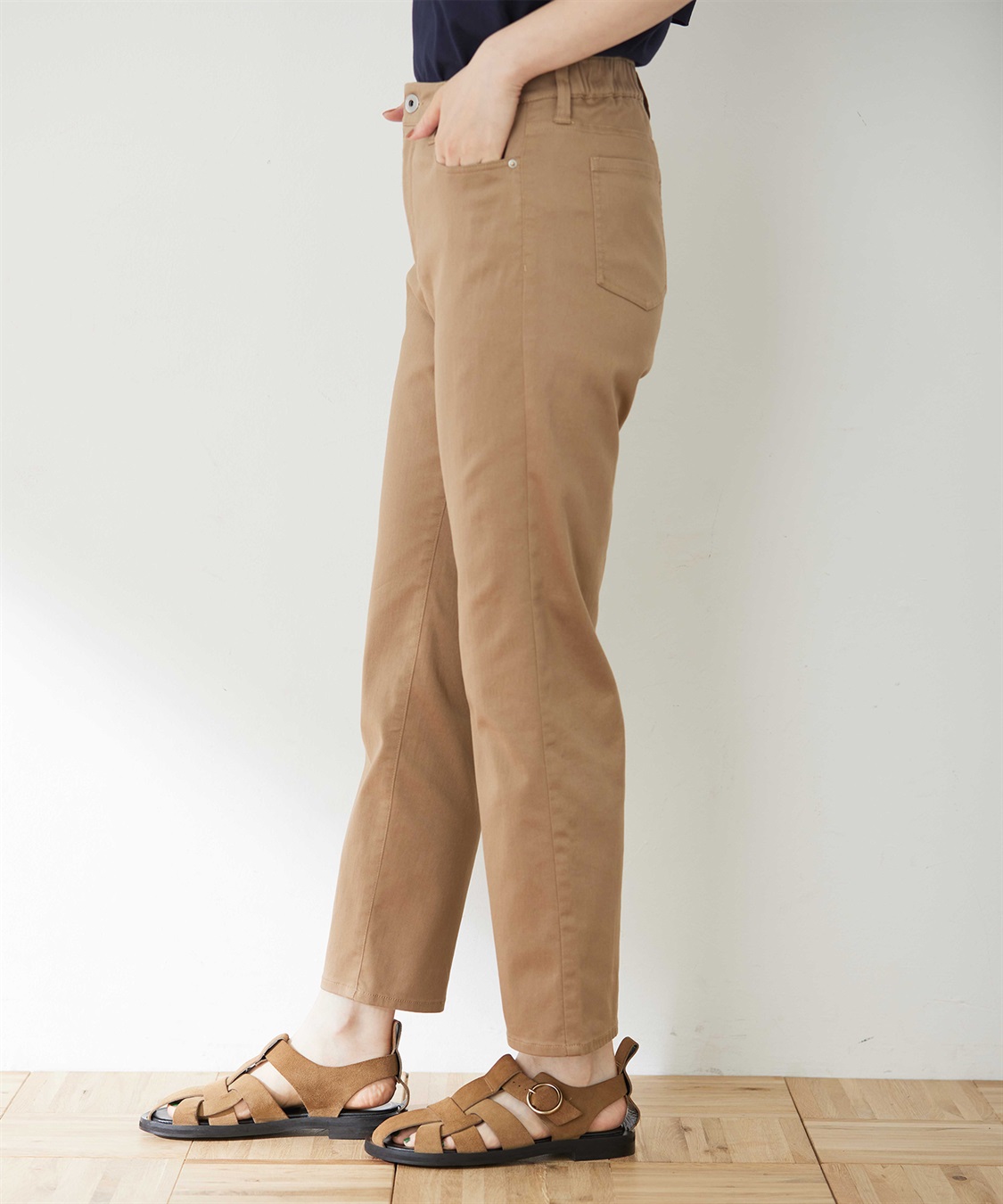 DECOY ストレッチストレートパンツ_sub_18