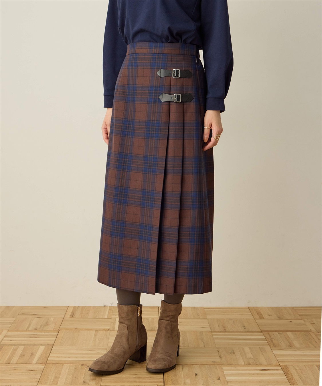 DECOY タータンチェックスカート_sub_1