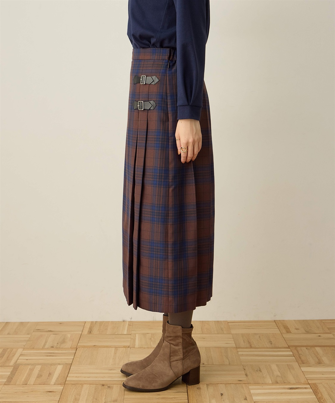 DECOY タータンチェックスカート_sub_2