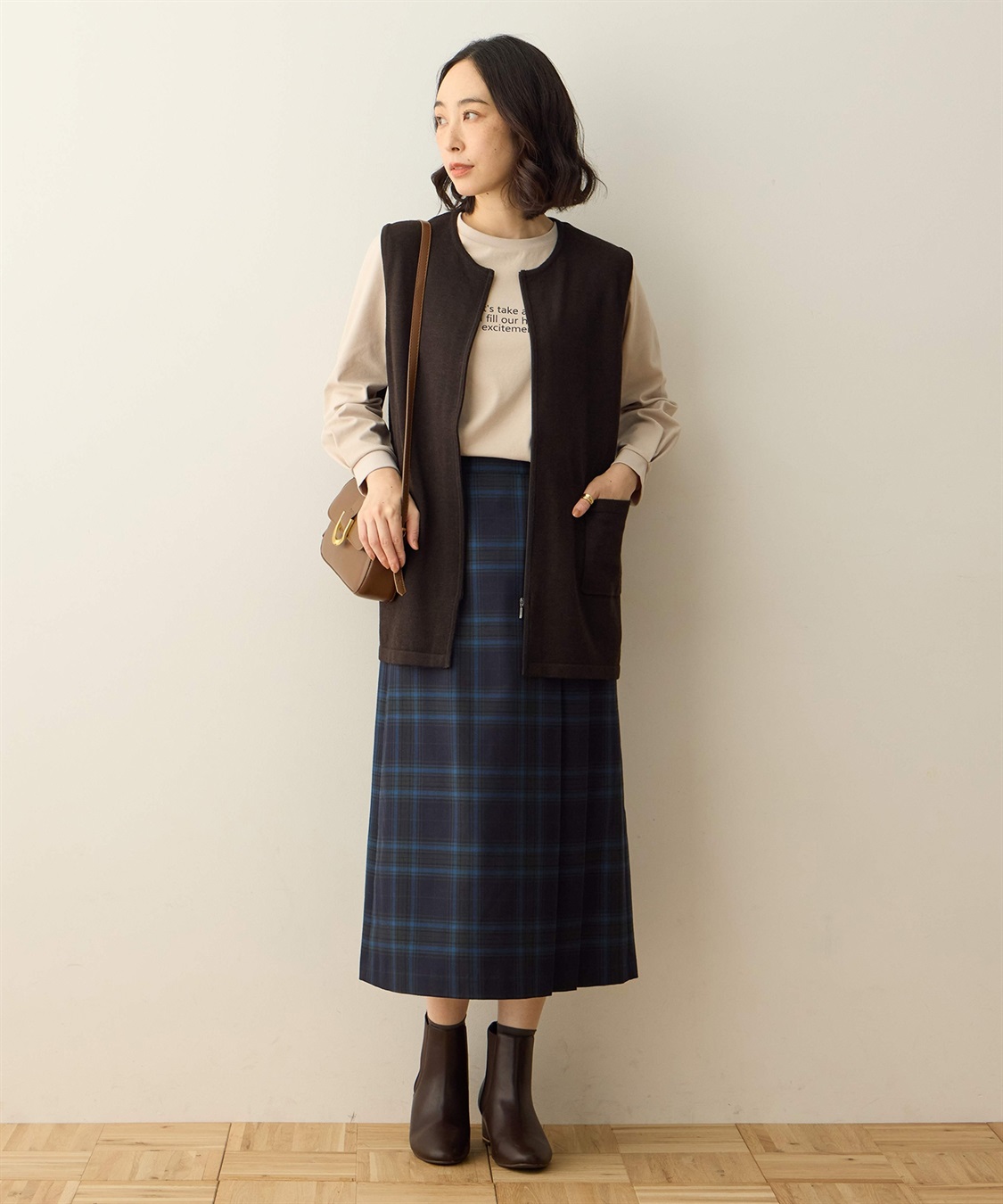 DECOY タータンチェックスカート_sub_8