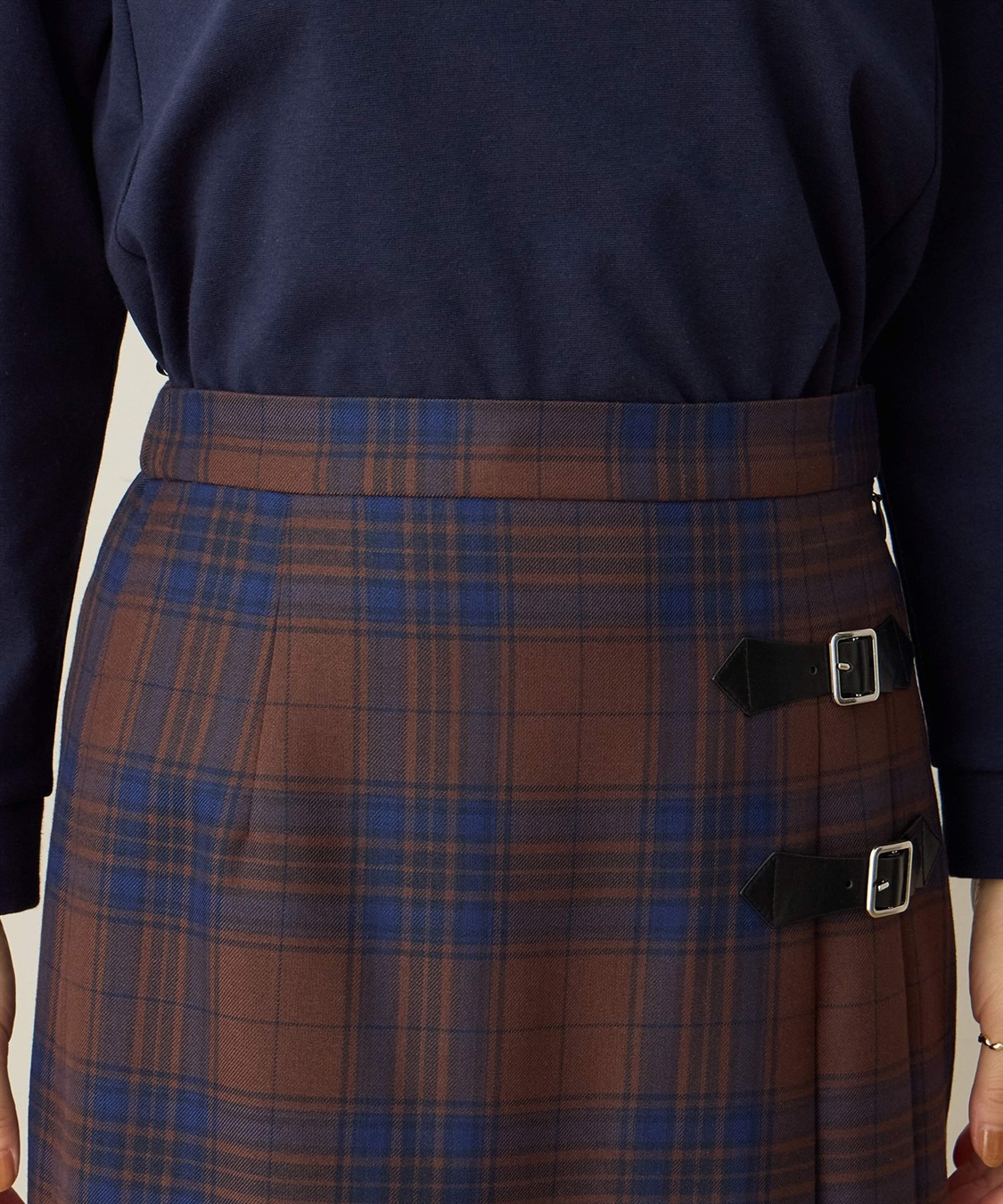 DECOY タータンチェックスカート_sub_12