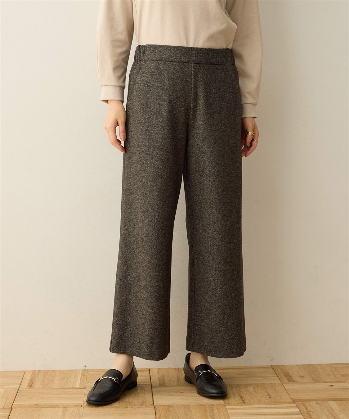 DECOY 裏起毛ワイドパンツ63cm丈_sub_1