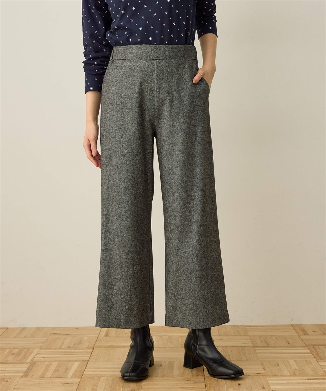 DECOY 裏起毛ワイドパンツ63cm丈_sub_7