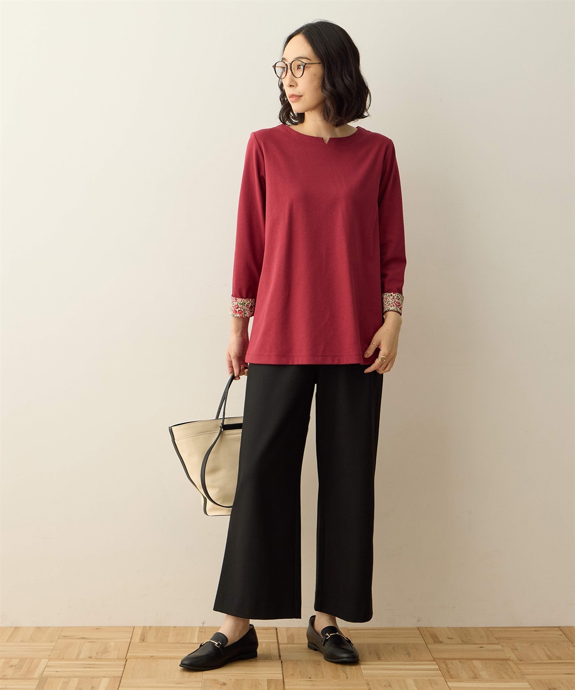 DECOY 裏起毛ワイドパンツ63cm丈_sub_13