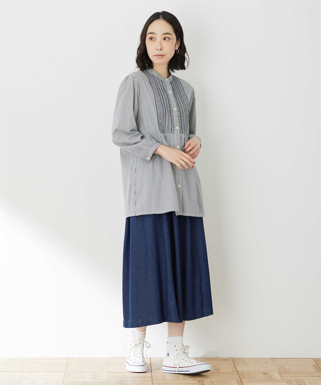 DECOY フレアデニムスカート_sub_3