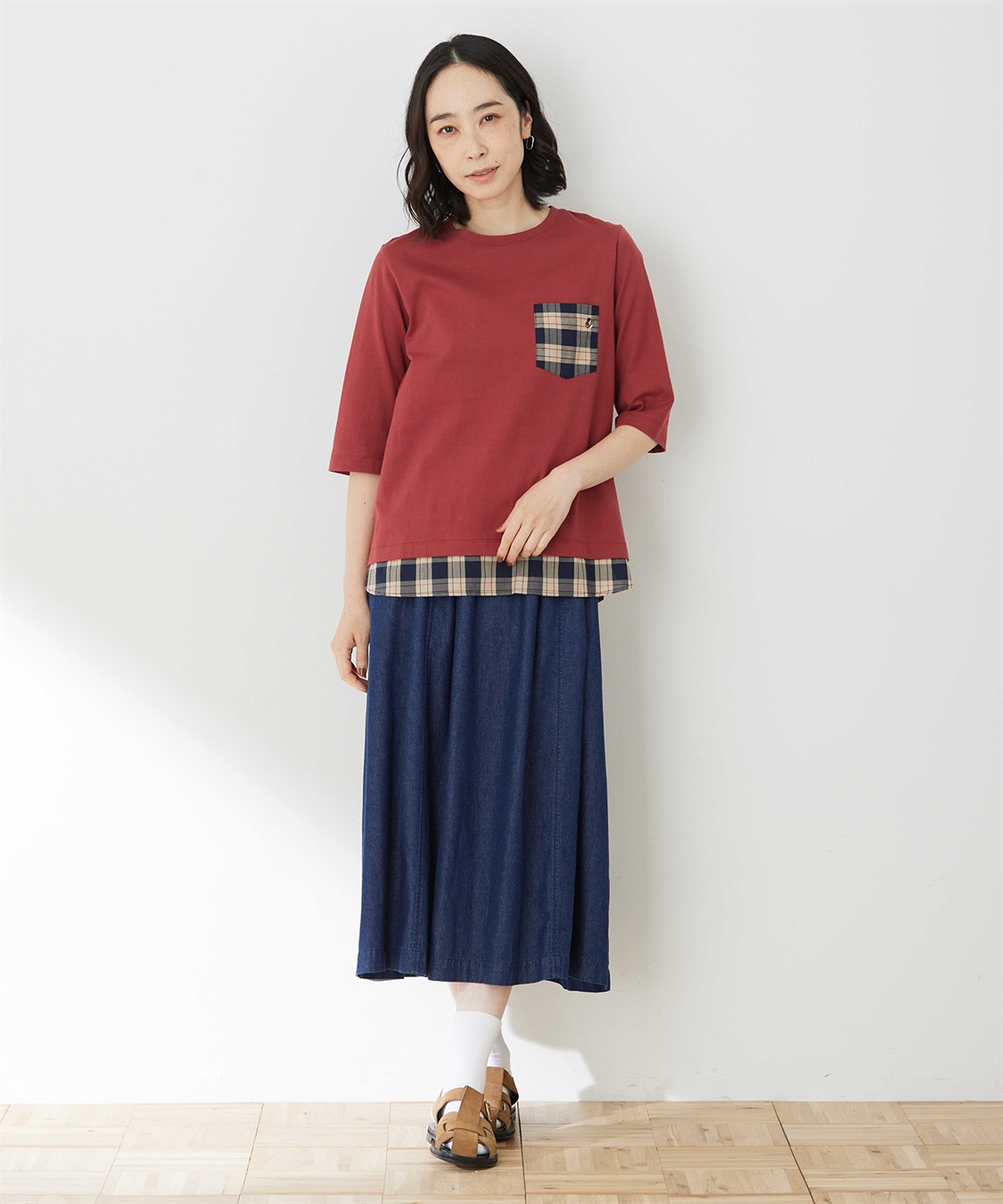 DECOY フレアデニムスカート_sub_7