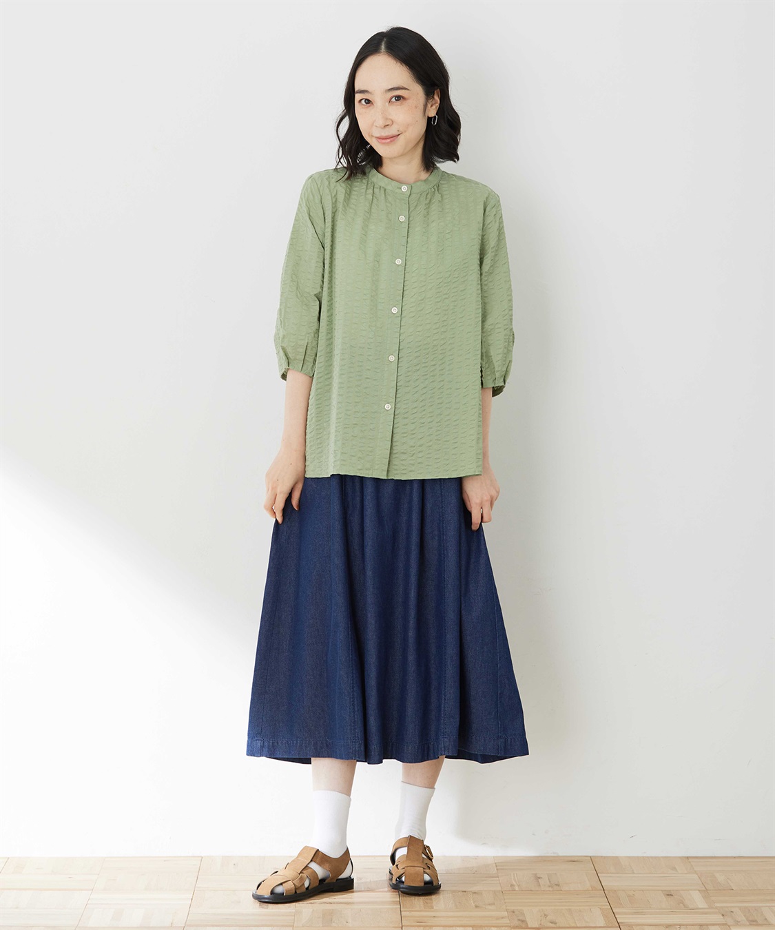 DECOY フレアデニムスカート_sub_8