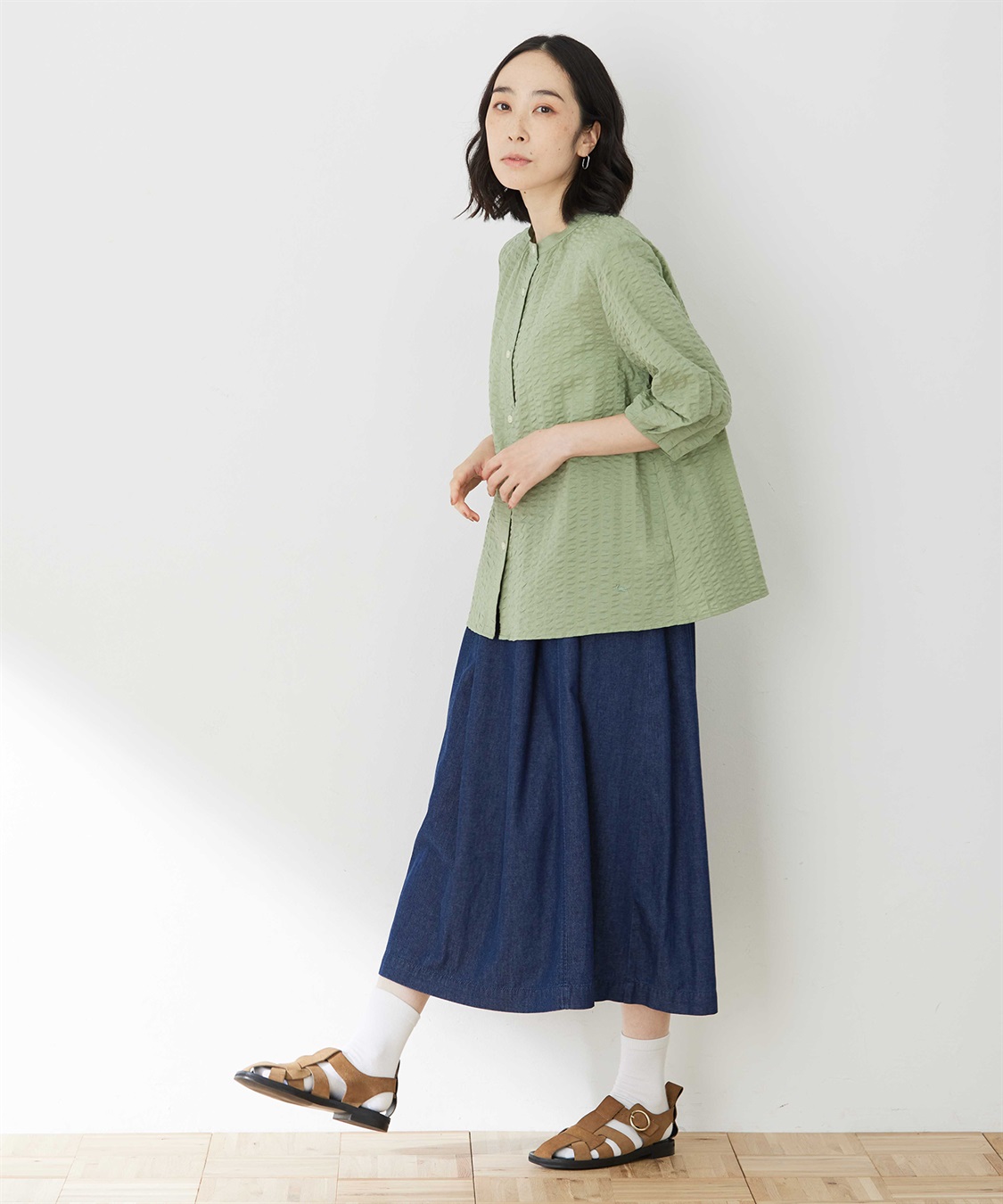 DECOY フレアデニムスカート_sub_9