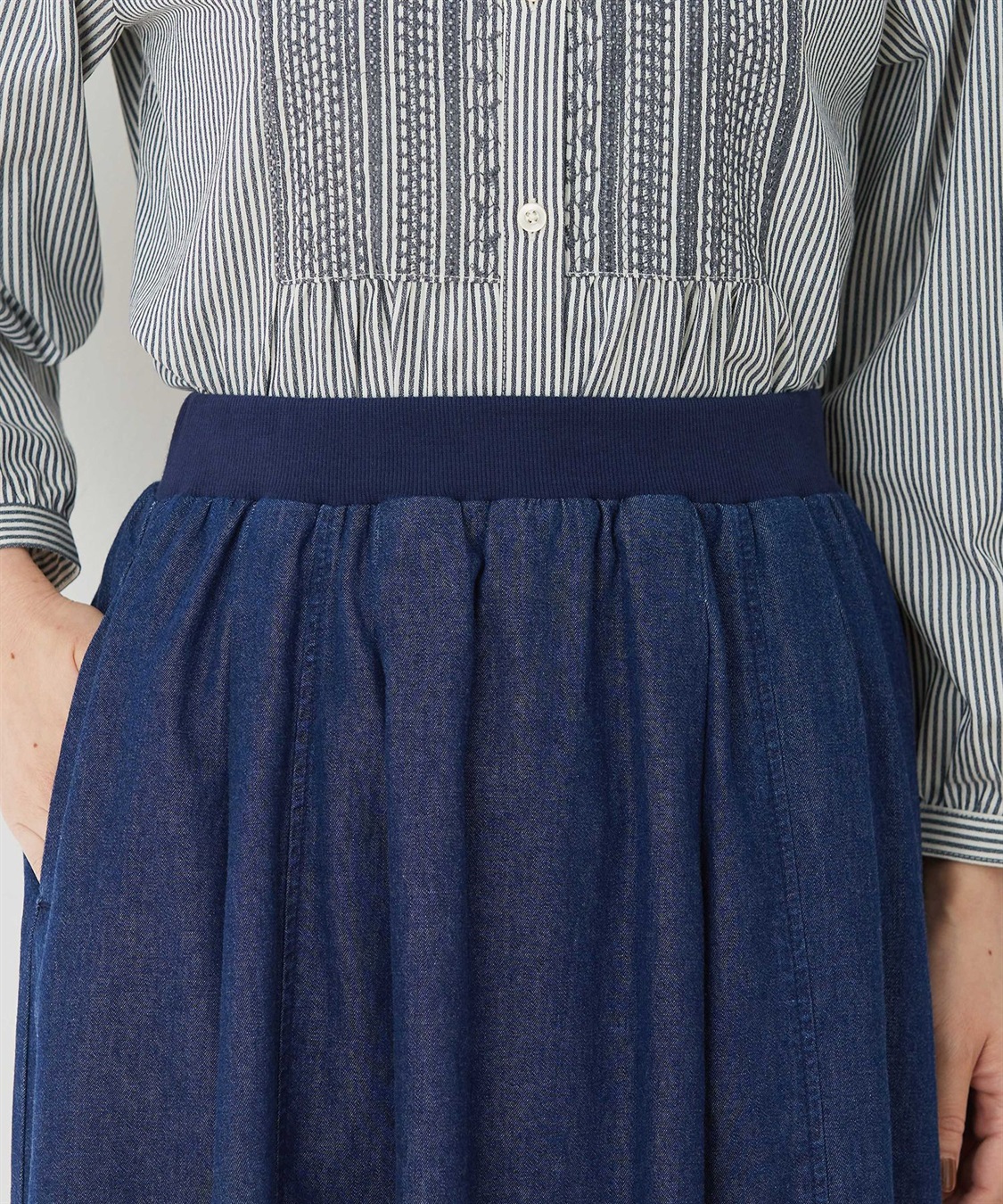 DECOY フレアデニムスカート_sub_10