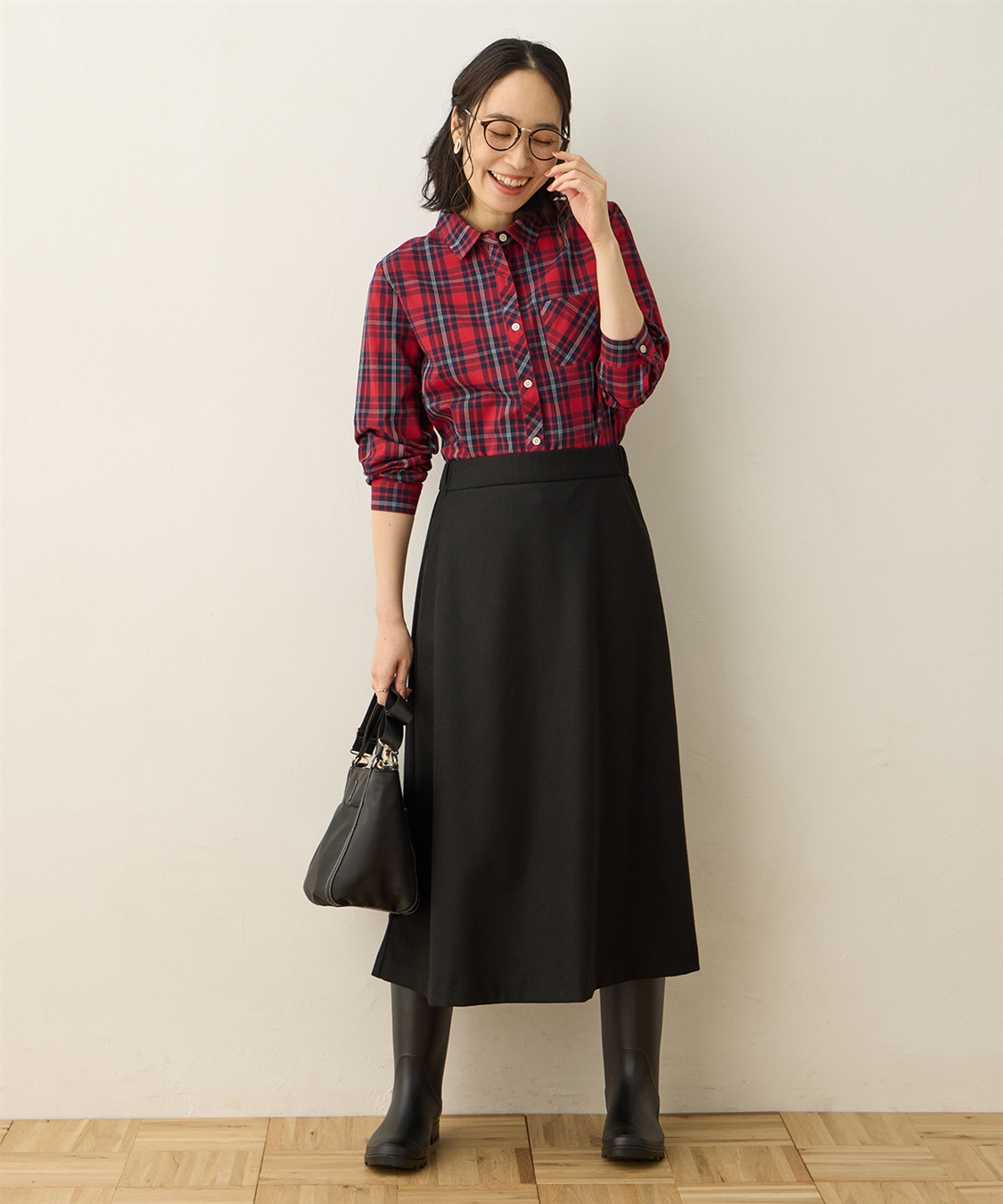 裏起毛フレアスカート DECOY｜クロスプラス公式通販サイト