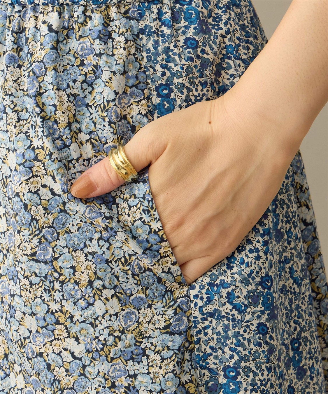 DECOY リバティプリントスカート_sub_7