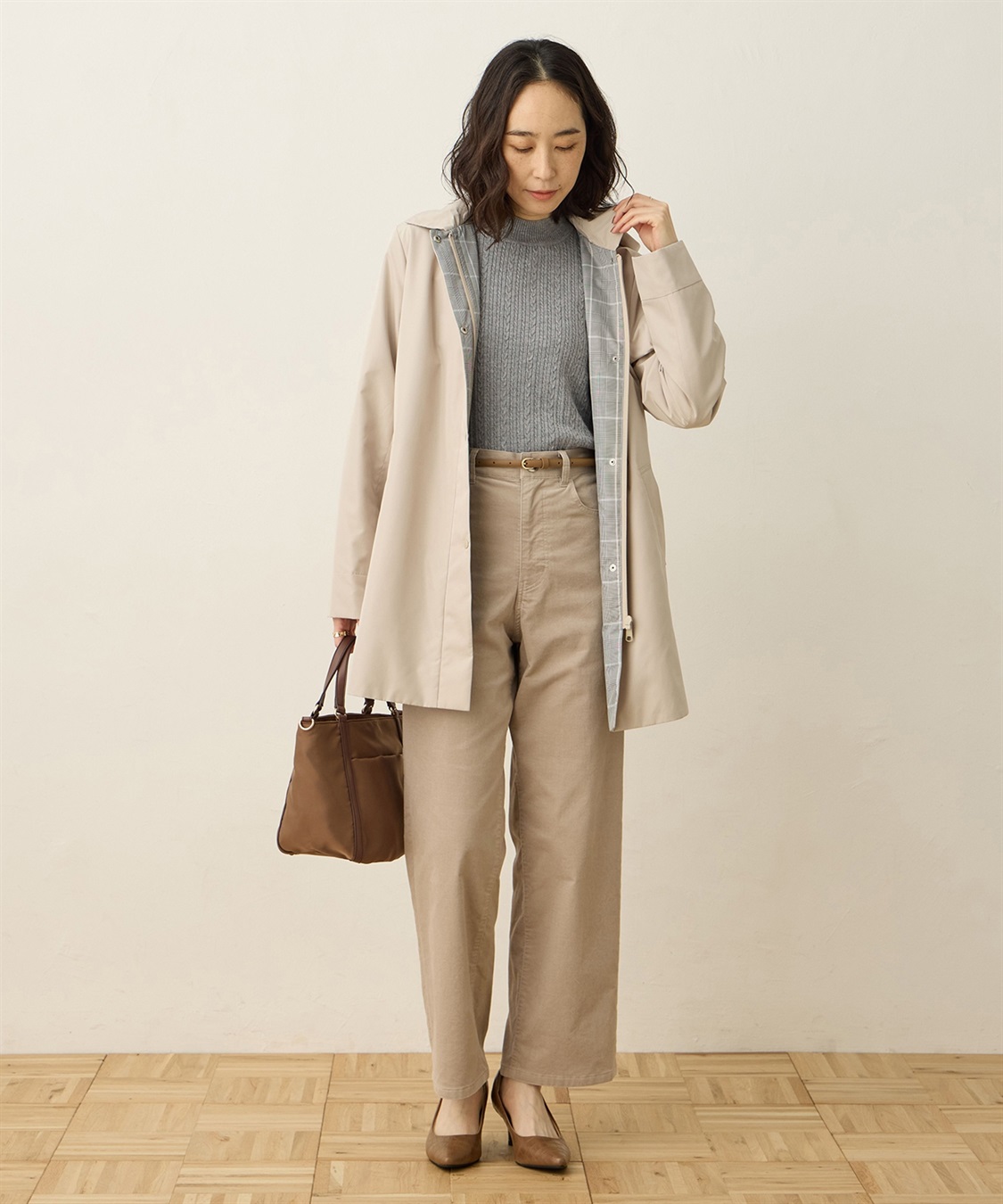 DECOY 裏起毛ストレッチパンツ_sub_6