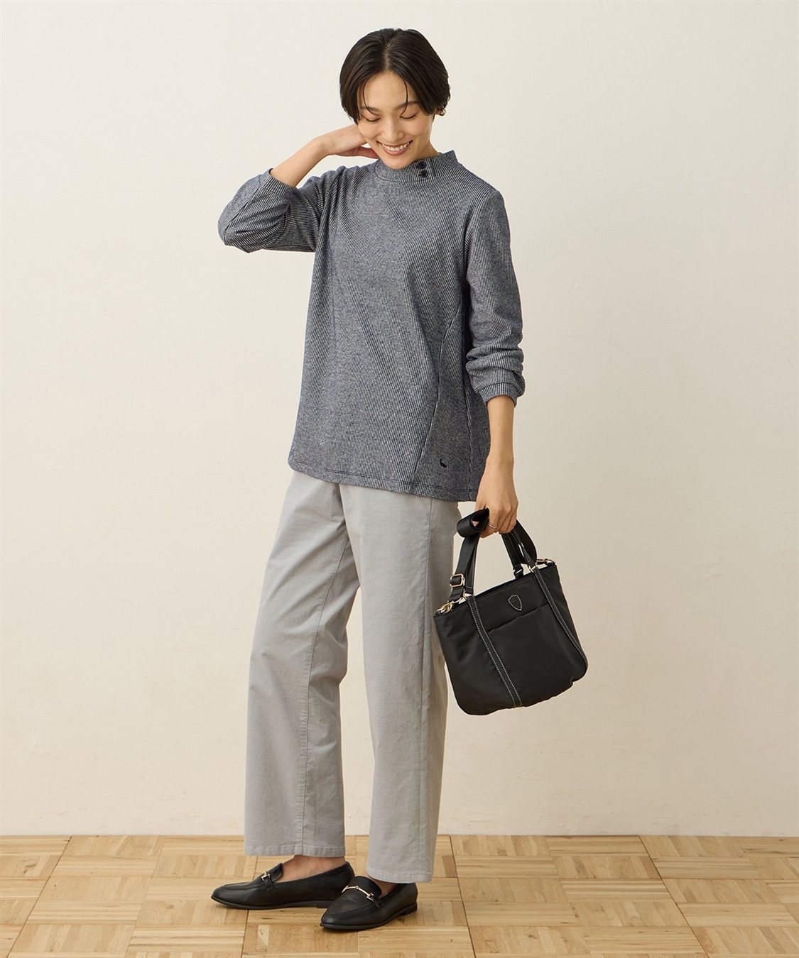 DECOY 裏起毛ストレッチパンツ_sub_7