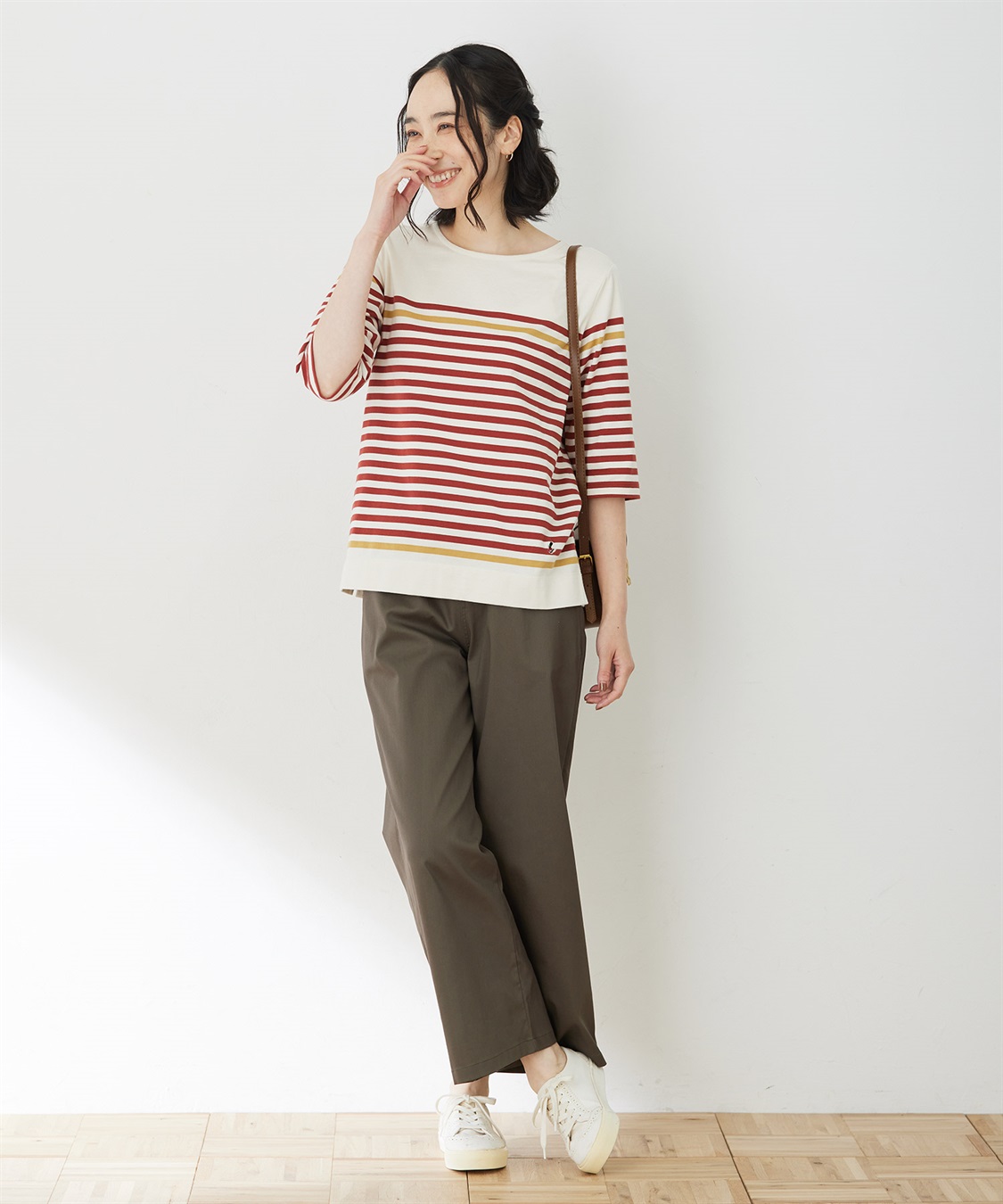 DECOY ストレッチワイドパンツ【リブウエスト】_sub_7