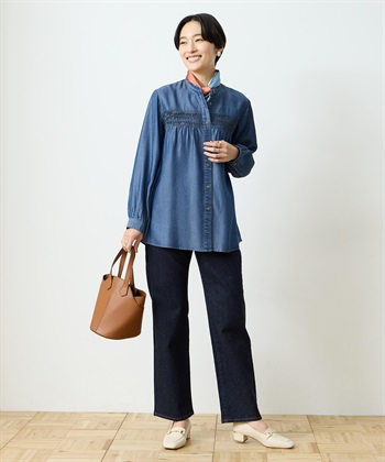 DECOY ストレッチデニムストレートパンツ_subthumb_9