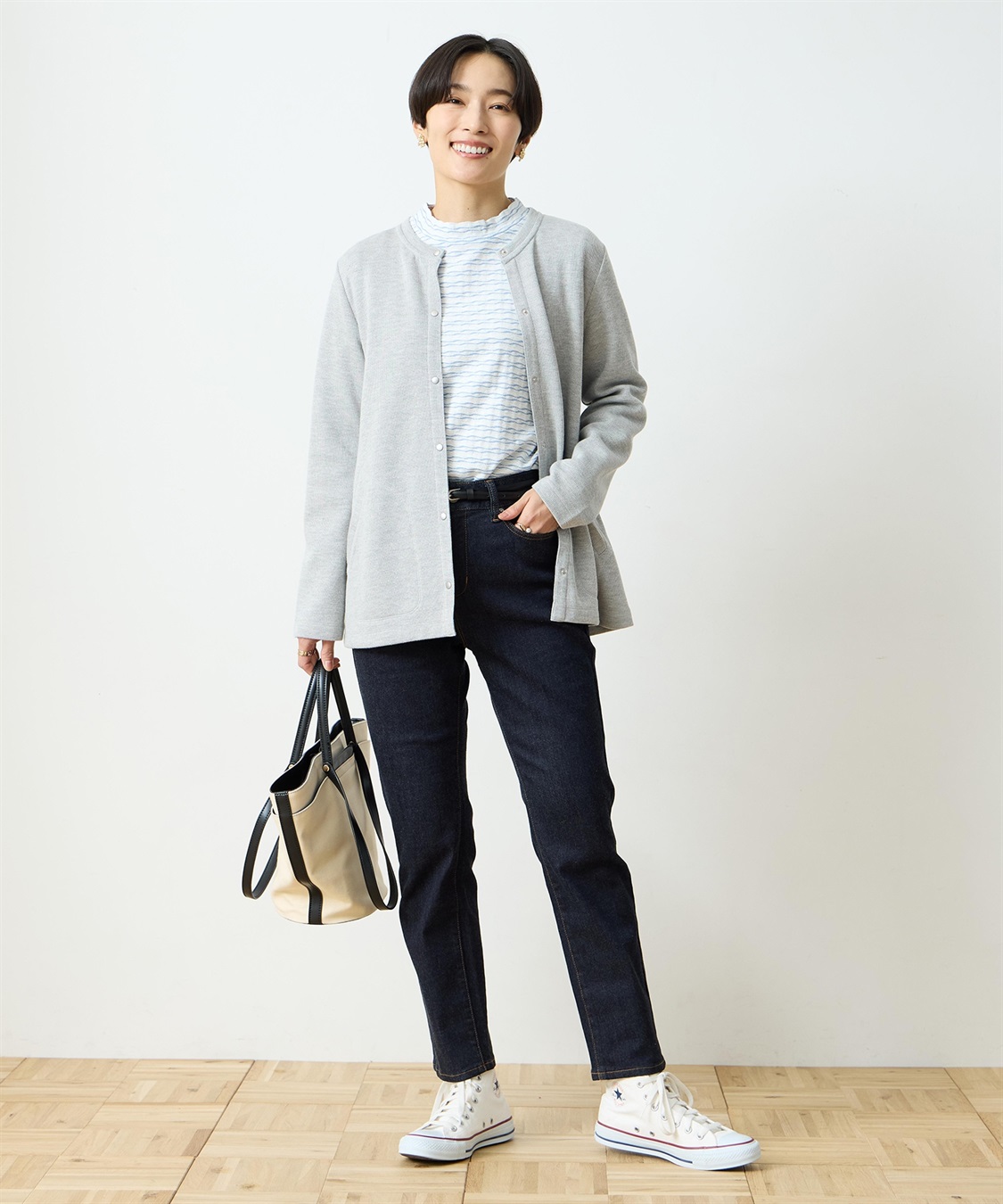 DECOY ストレッチデニムスリムパンツ_sub_5