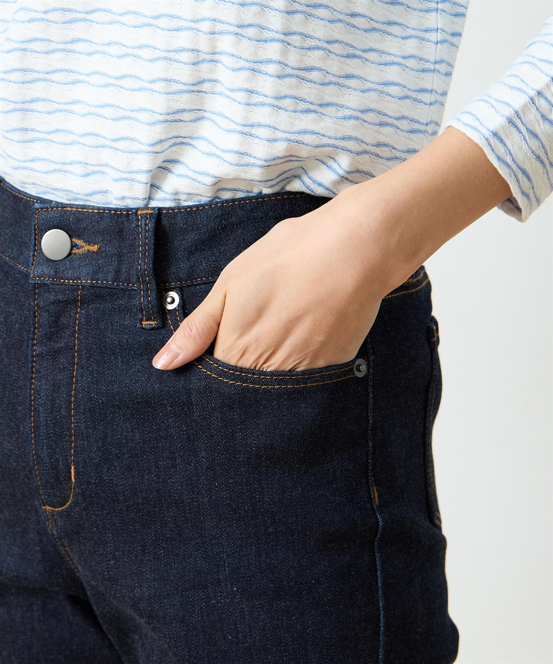 DECOY ストレッチデニムスリムパンツ_sub_11