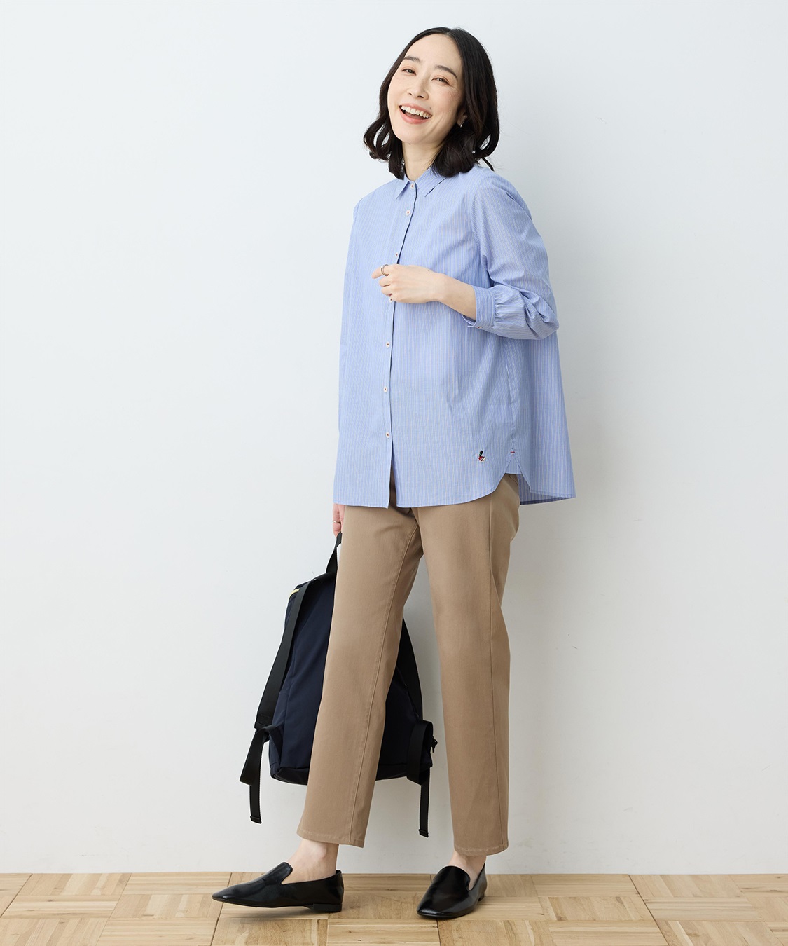 DECOY ストレッチストレートパンツ【接触冷感】_sub_12