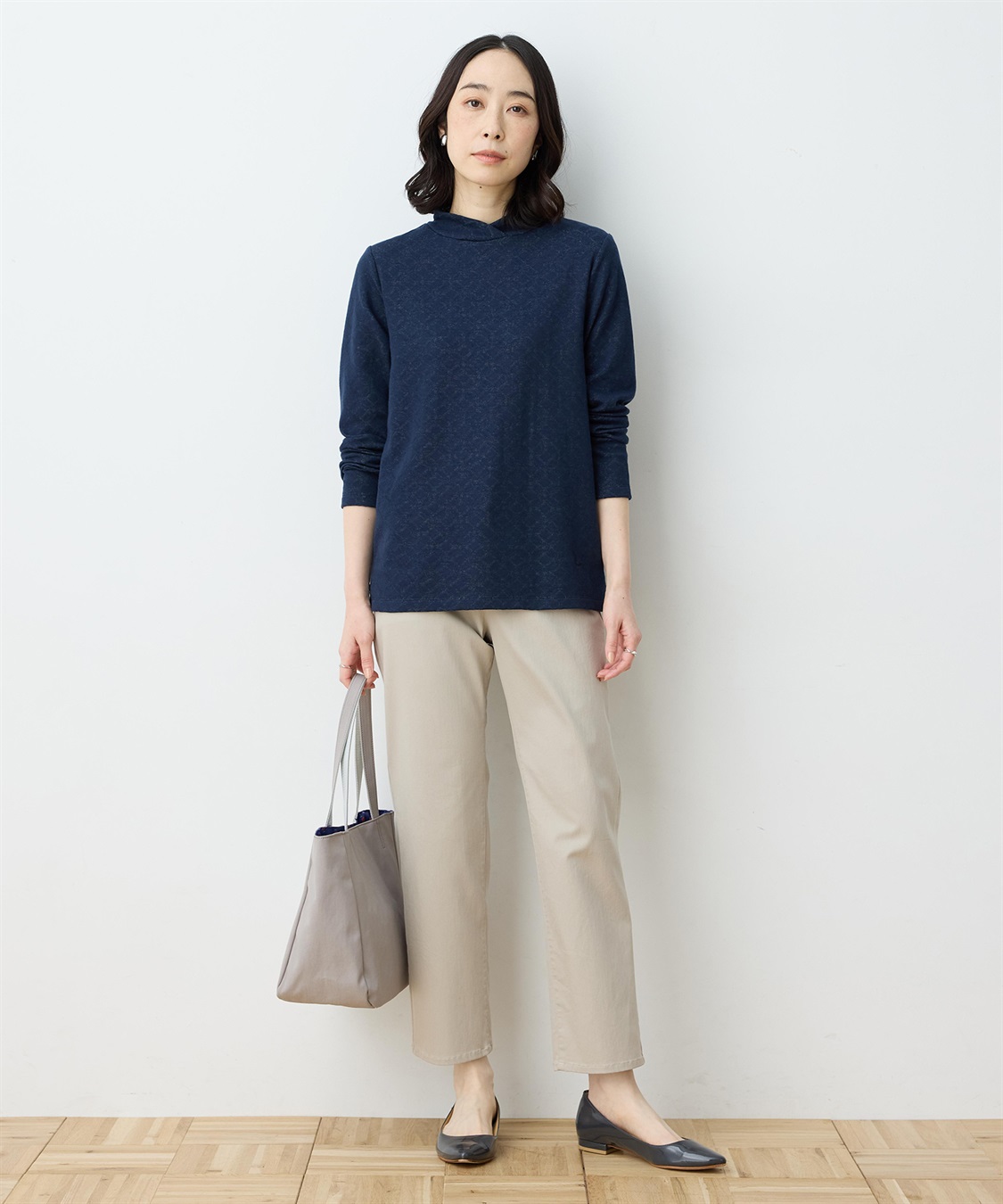 DECOY ストレッチストレートパンツ【接触冷感】_sub_14