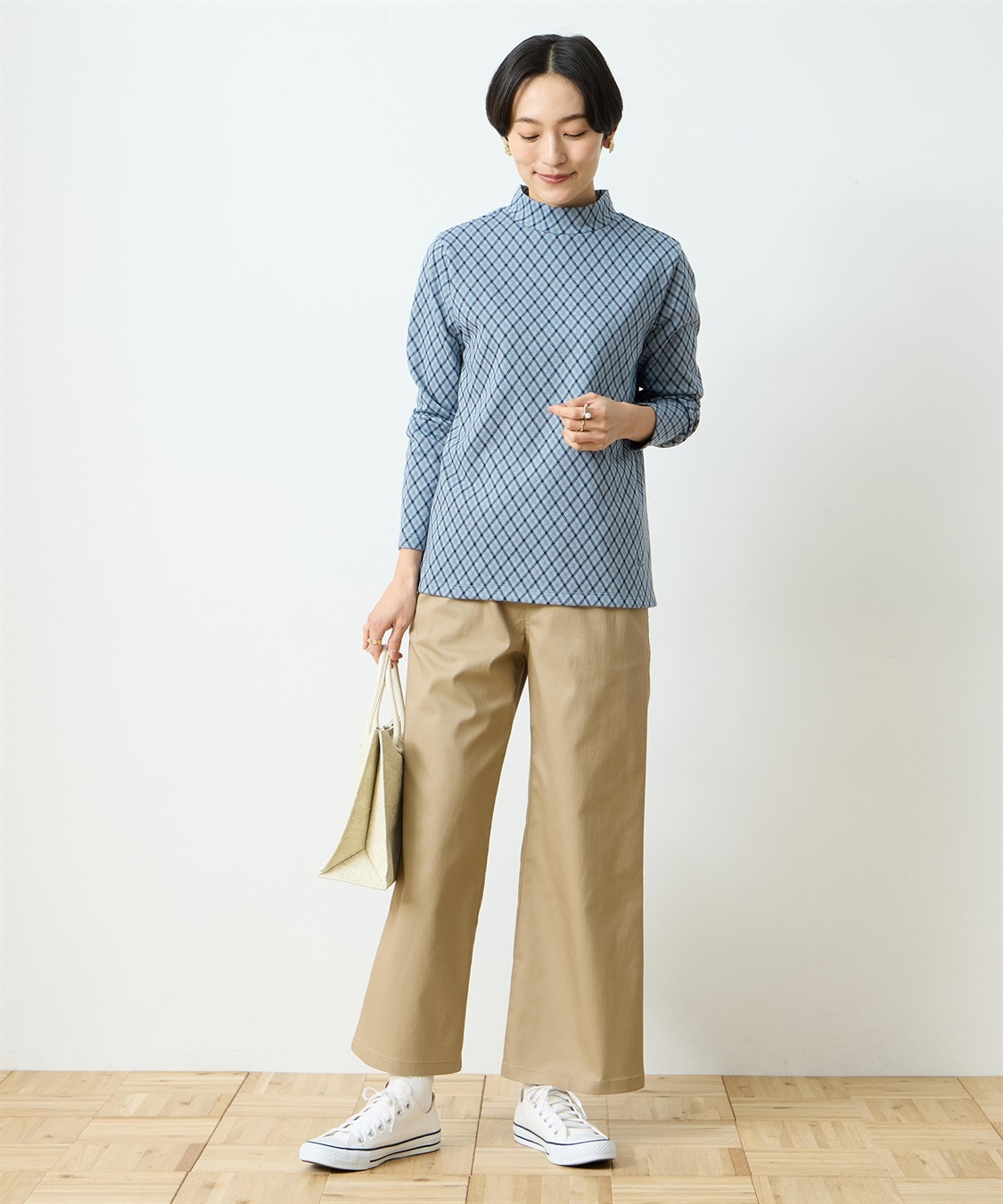 DECOY ストレッチワイドパンツ_sub_7