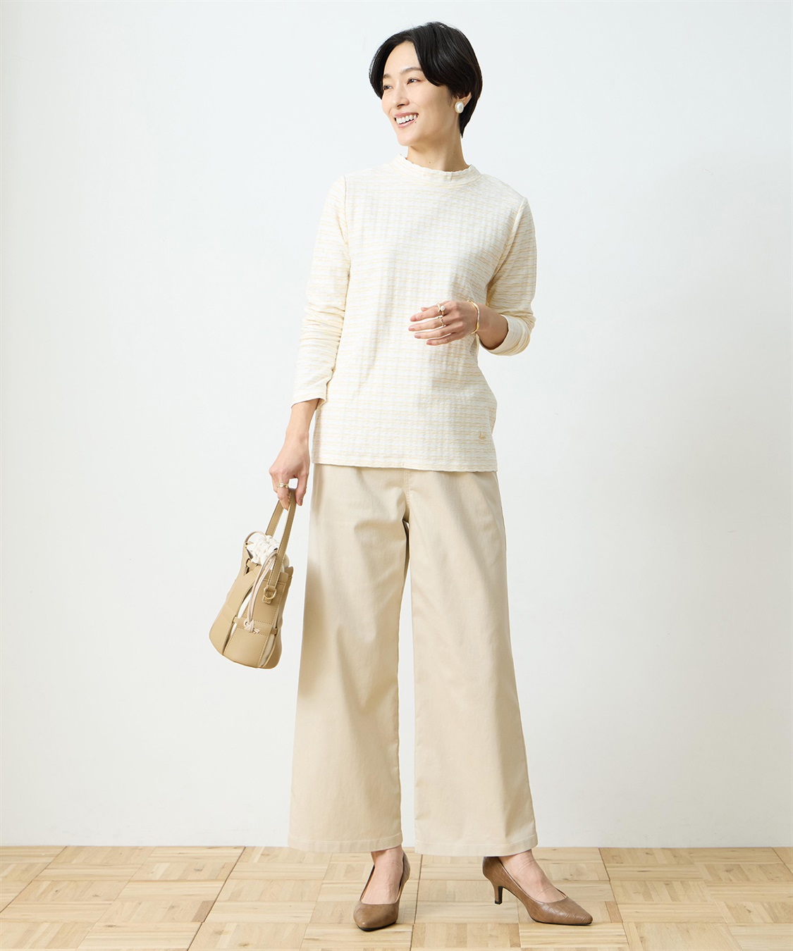 DECOY ストレッチワイドパンツ_sub_10