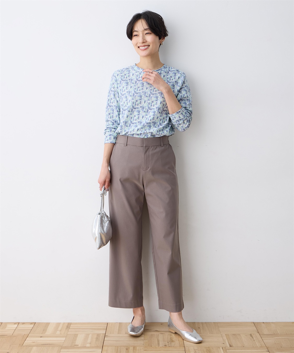 DECOY ストレッチストレートパンツ【接触冷感・後ろウエストゴム】_sub_11