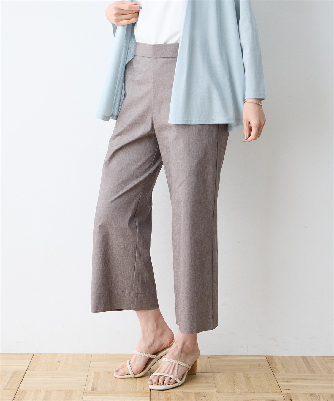 DECOY ストレッチワイドパンツ【接触冷感】【ウォッシャブル】_sub_8