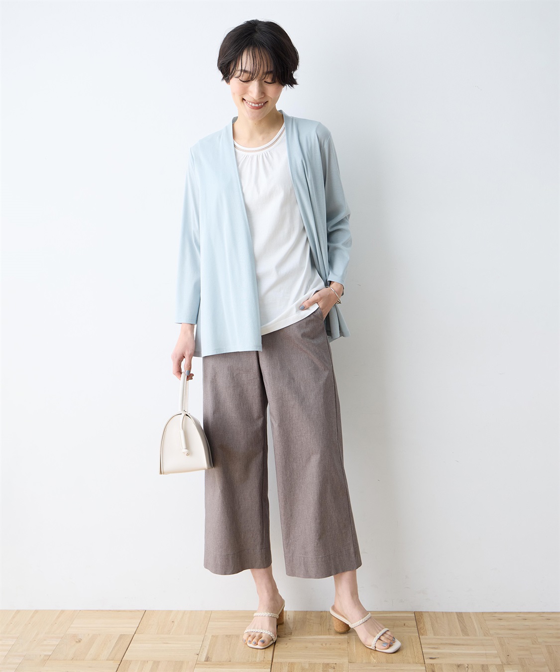 DECOY ストレッチワイドパンツ【接触冷感】【ウォッシャブル】_sub_15