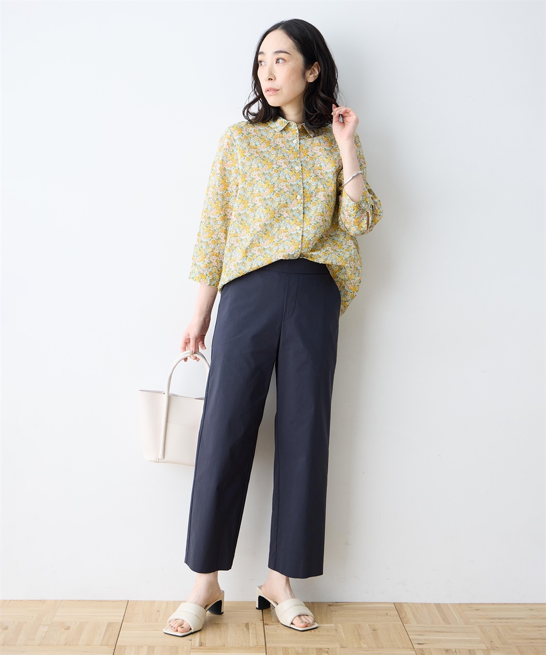 DECOY ストレッチストレートパンツ【接触冷感】【ウォッシャブル】_sub_6