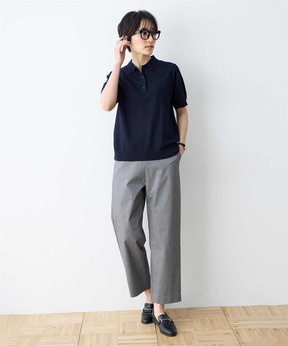 DECOY ストレッチストレートパンツ【接触冷感】【ウォッシャブル】_sub_9