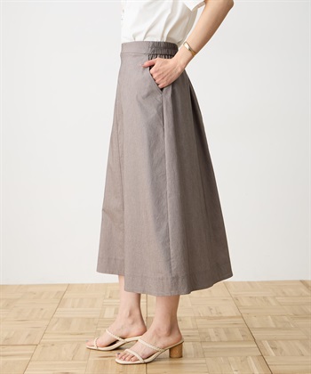 DECOY ストレッチセミフレアスカート【接触冷感】【ウォッシャブル】【WEB限定】_subthumb_1