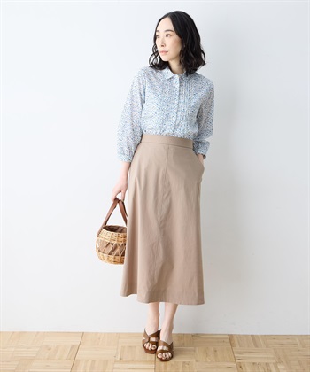 DECOY ストレッチセミフレアスカート【接触冷感】【ウォッシャブル】【WEB限定】_subthumb_6