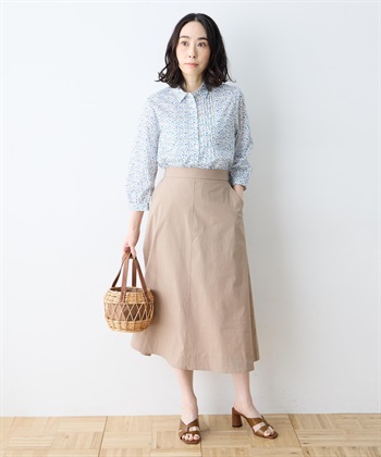 DECOY ストレッチセミフレアスカート【接触冷感】【ウォッシャブル】【WEB限定】_subthumb_7