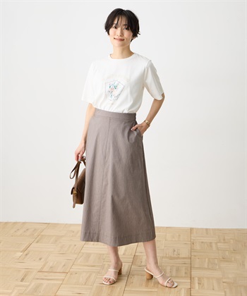 DECOY ストレッチセミフレアスカート【接触冷感】【ウォッシャブル】【WEB限定】_subthumb_17