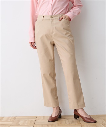 DECOY ファンクションストレッチテーパードパンツ【接触冷感・UVケア・吸水速乾・遮熱・透け防止・後ろウエストゴム・サスティナブル素材】_subthumb_2