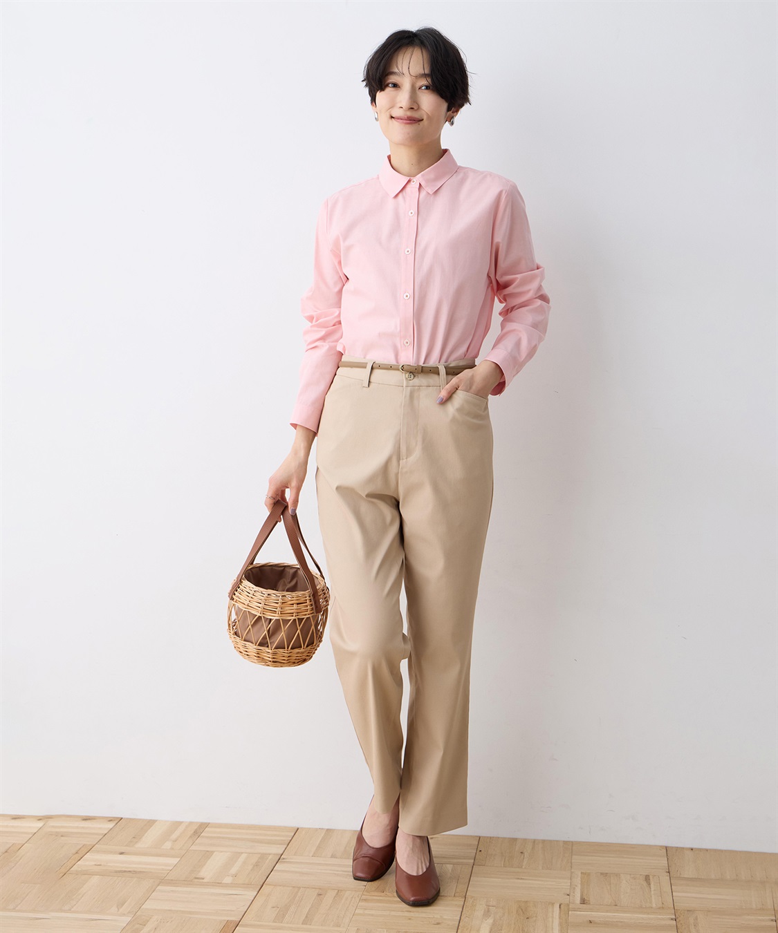 DECOY ファンクションストレッチテーパードパンツ【接触冷感・UVケア・吸水速乾・遮熱・透け防止・後ろウエストゴム・サスティナブル素材】_sub_9