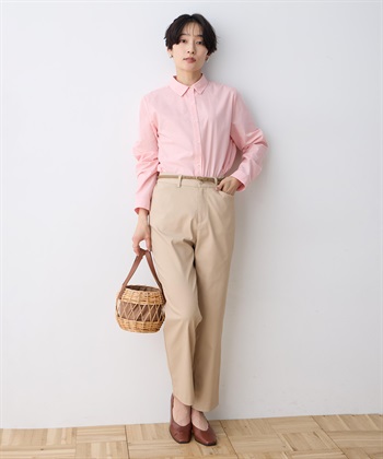 DECOY ファンクションストレッチテーパードパンツ【接触冷感・UVケア・吸水速乾・遮熱・透け防止・後ろウエストゴム・サスティナブル素材】_subthumb_10