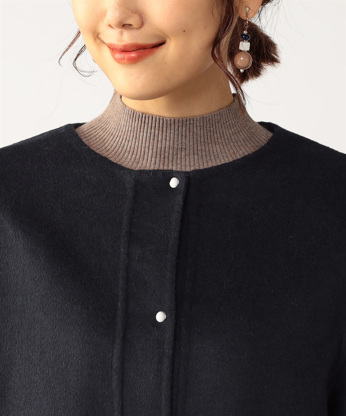 DECOY ハンドメイドウールリバーコート_sub_5