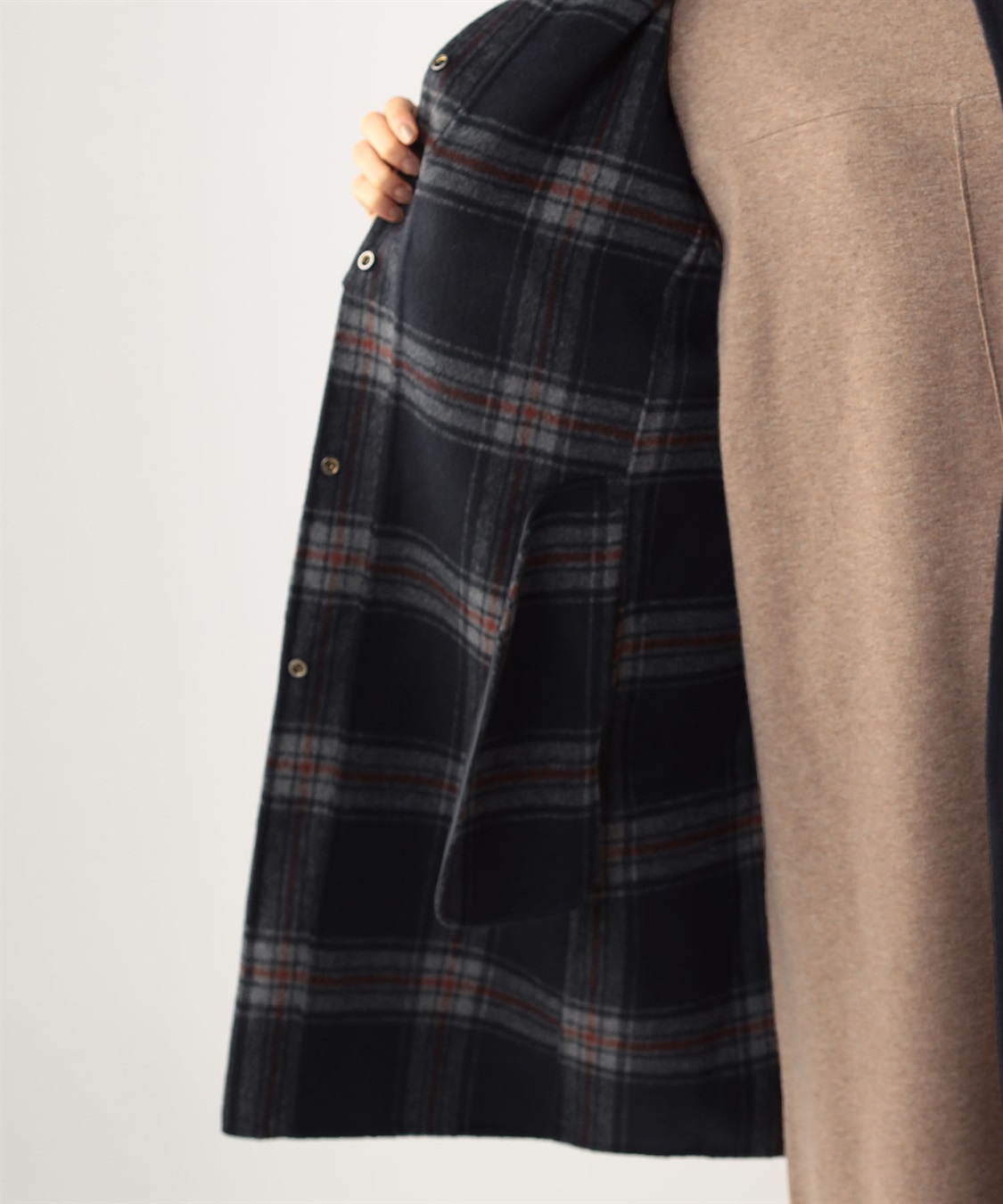 DECOY ハンドメイドウールリバーコート_sub_11