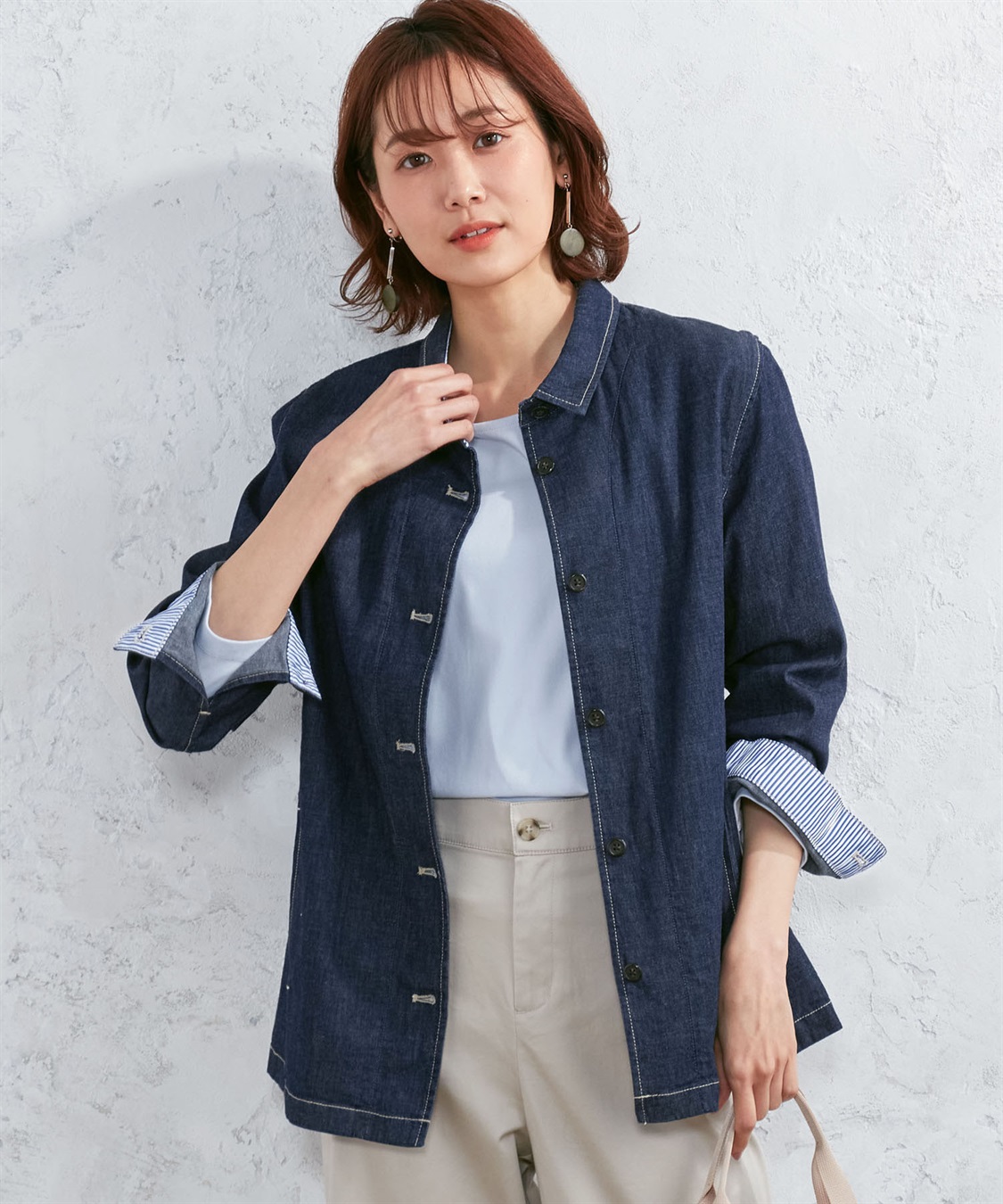 DECOY ベーシックデニムジャケット_sub_1