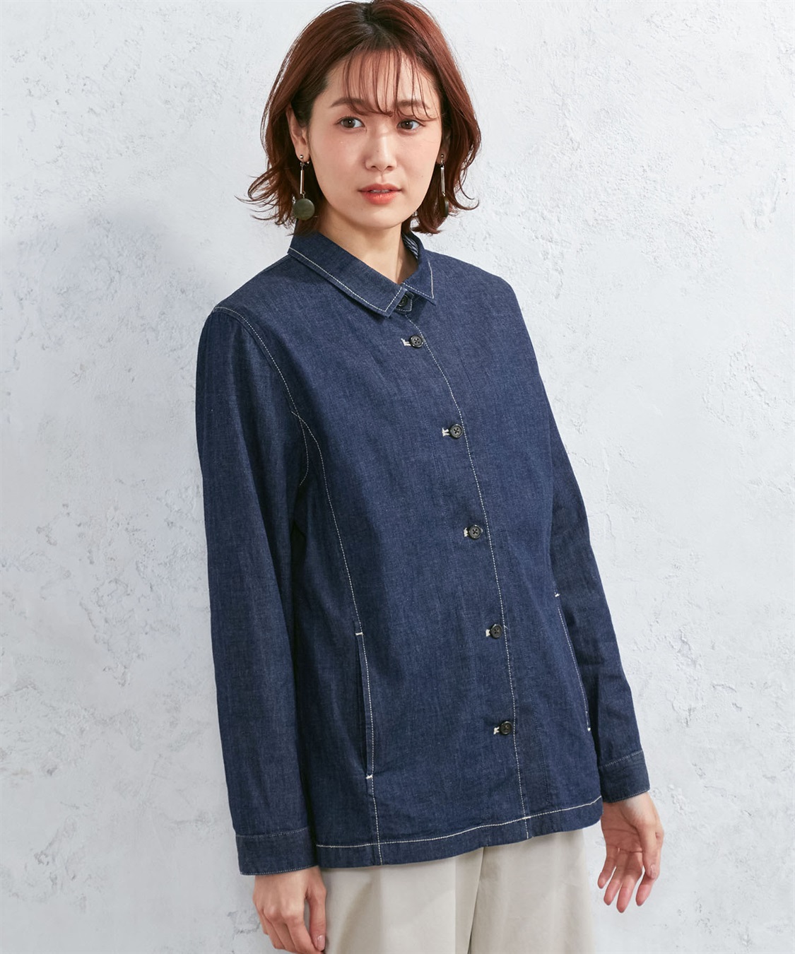 DECOY ベーシックデニムジャケット_sub_2