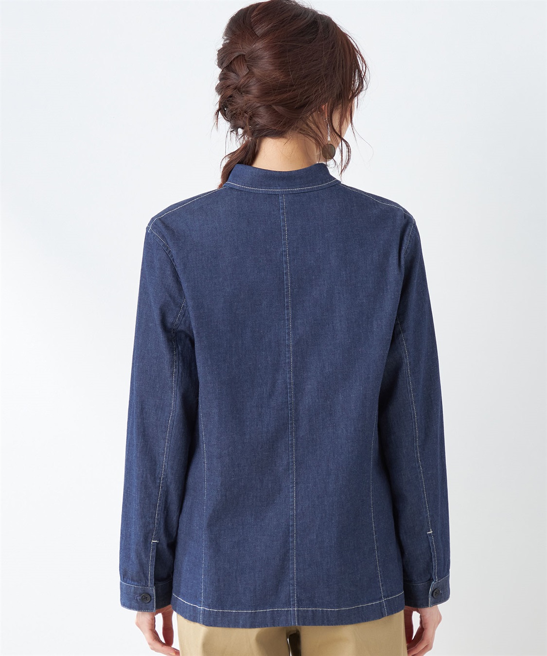 DECOY ストレッチデニムジャケット_sub_2