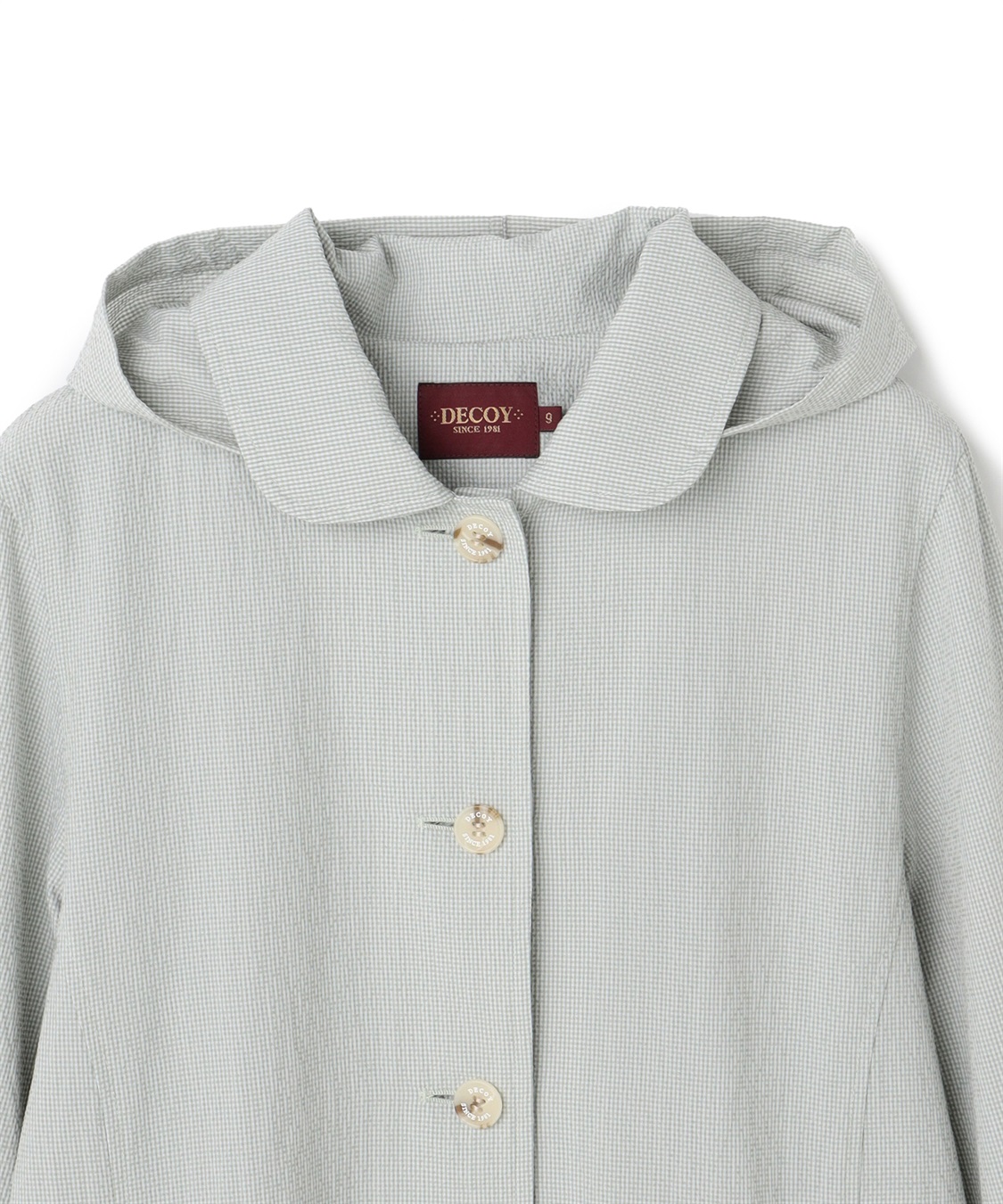 DECOY ギンガムチェックライトジャケット_sub_5