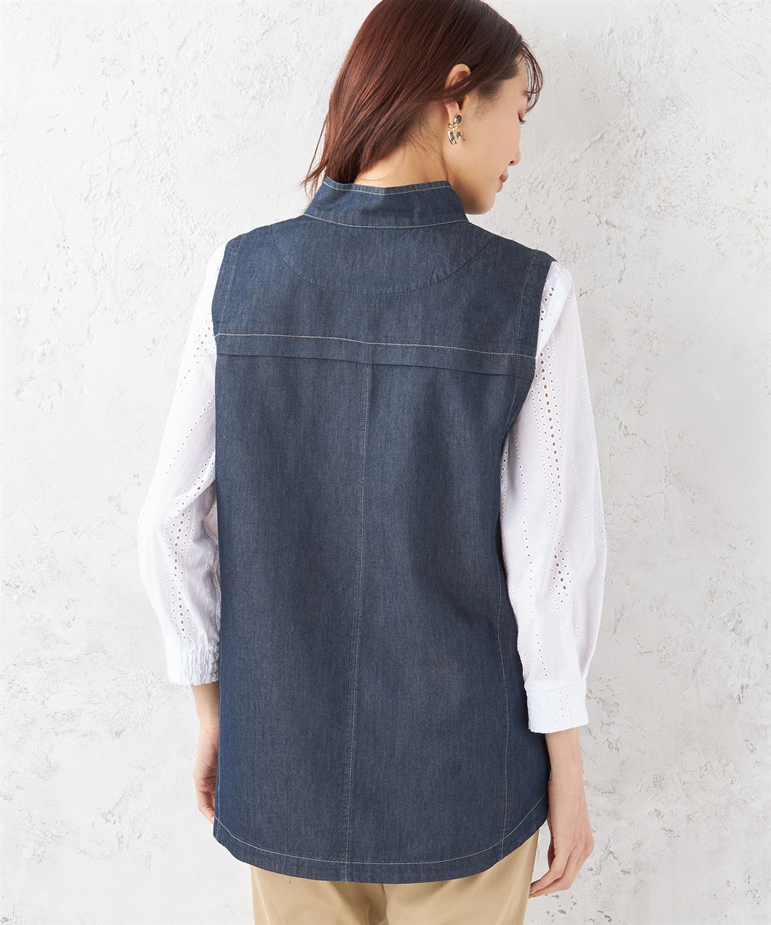 DECOY デニムジレ_sub_2