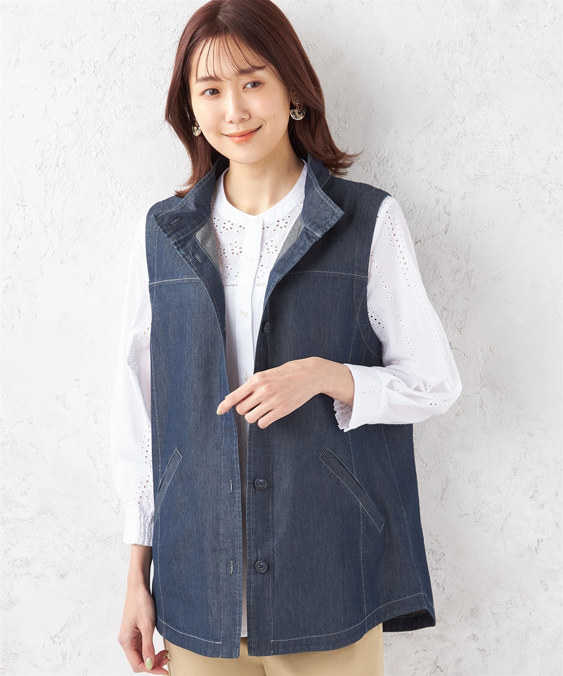 デニムジレ DECOY｜クロスプラス公式通販サイト