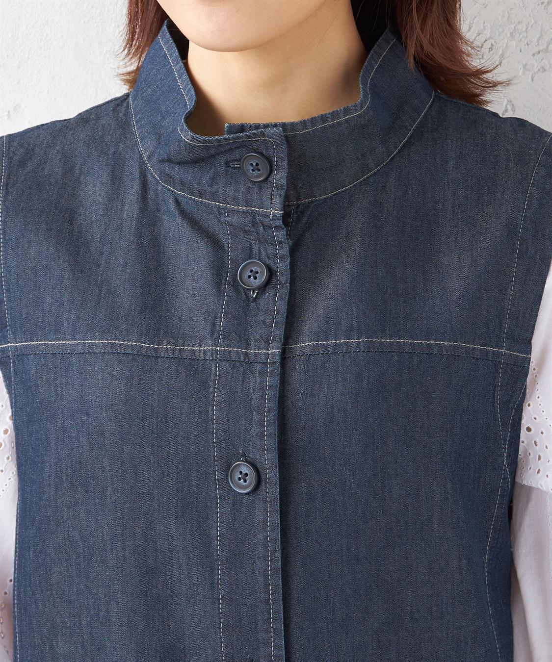 DECOY デニムジレ_sub_4