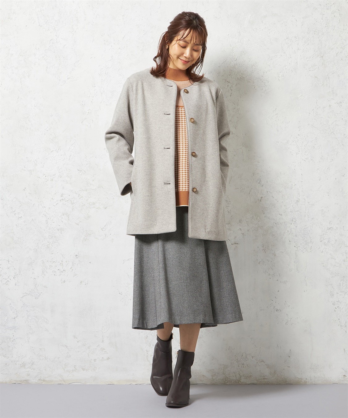 DECOY ウーレットノーカラーコート_sub_10